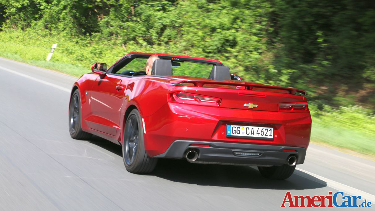 Fahrbericht Chevrolet Camaro L Turbo Cabriolet Wie F Hrt Sich Der